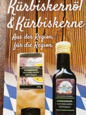 Kürbisöl und Kürbiskerne aus Aiterhofen