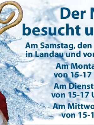 Der Nikolaus-Tag naht