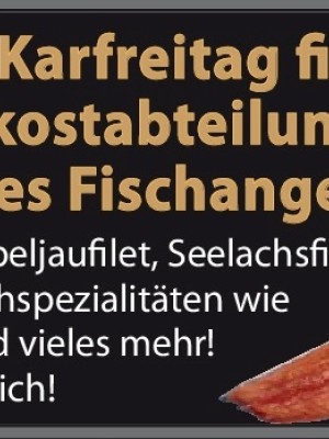 Jetzt schon an Karfreitag denken