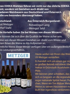 Jetzt neu in unserer Weinabteilung