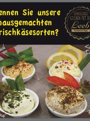 Unser hausgemachter Frischkäse