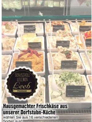 Unser hausgemachter Frischkäse