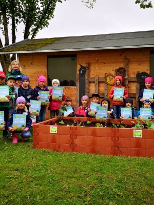 Edeka Leeb zu Gast im Kindergarten Sonnenschein