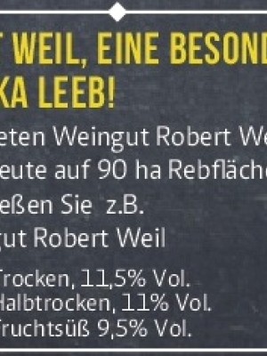 Weine von Robert Weil