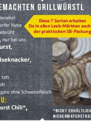 Unsere hausgemachten Grillwürstl