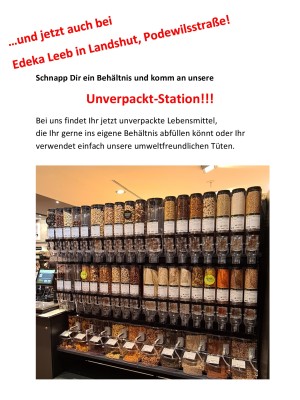 Unverpackt-Station jetzt auch in Landshut