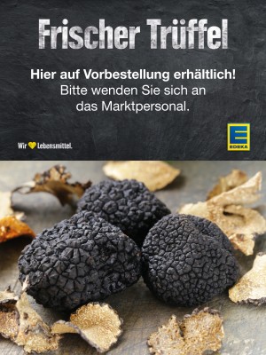 Zur Weihnachtszeit: Frische Trüffel