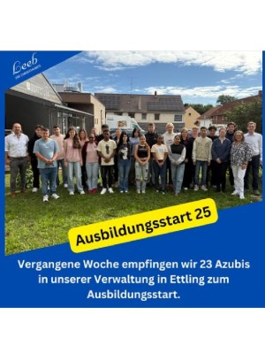 Ausbildungsstart 2025