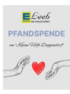 500 EUR für Kleine Hilfe Deggendorf e.V. 