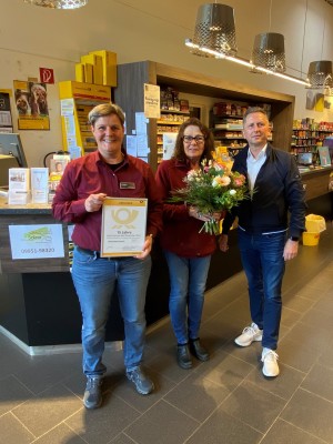 15 Jahre Poststelle im Edeka Leeb in Landau