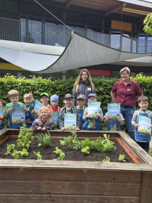 Gemüsebeet für Spielraum Kinderhaus 